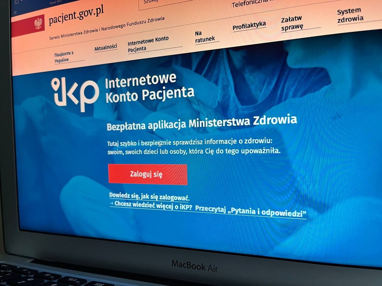 Internetowe Konto Pacjenta