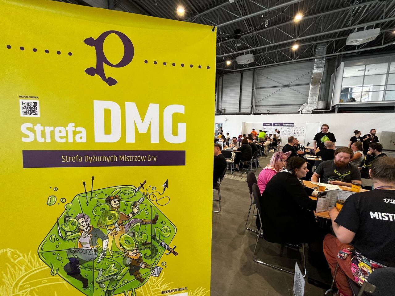 Pyrkon 2024 - Strefa Dyżurnych Mistrzów Gry