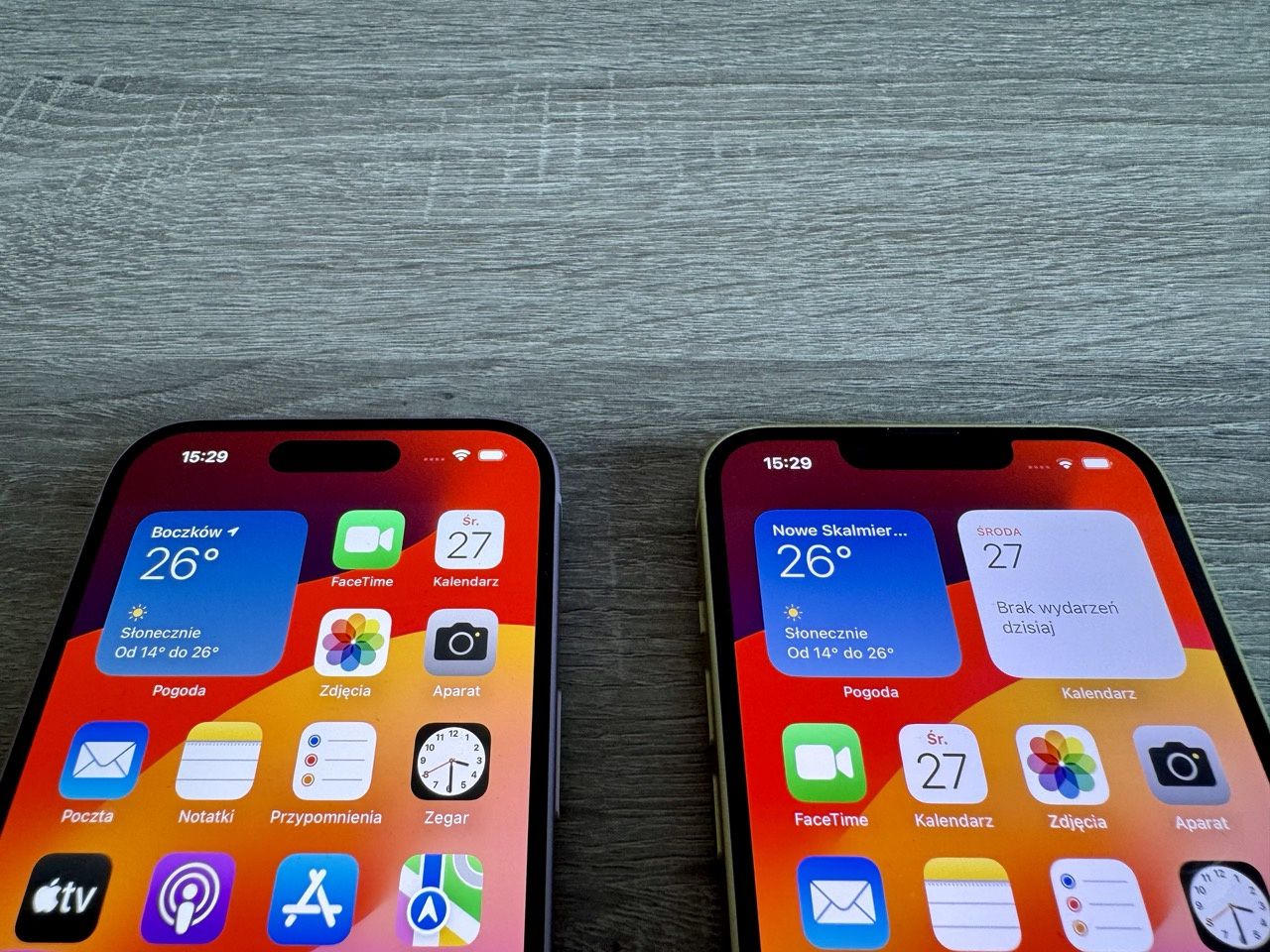 iPhone 15 dynamic island