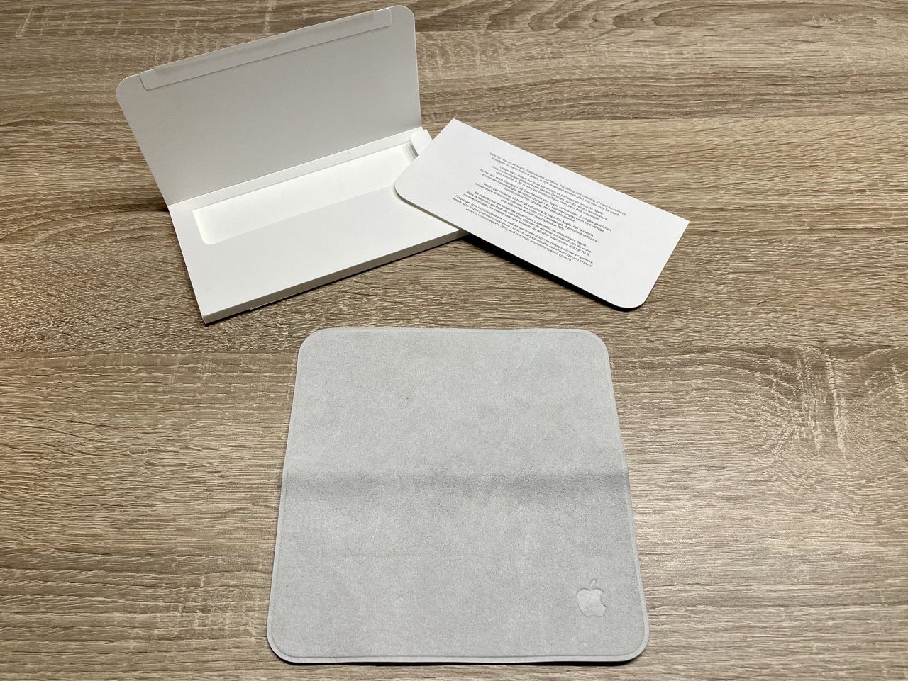 ściereczka apple opakowanie