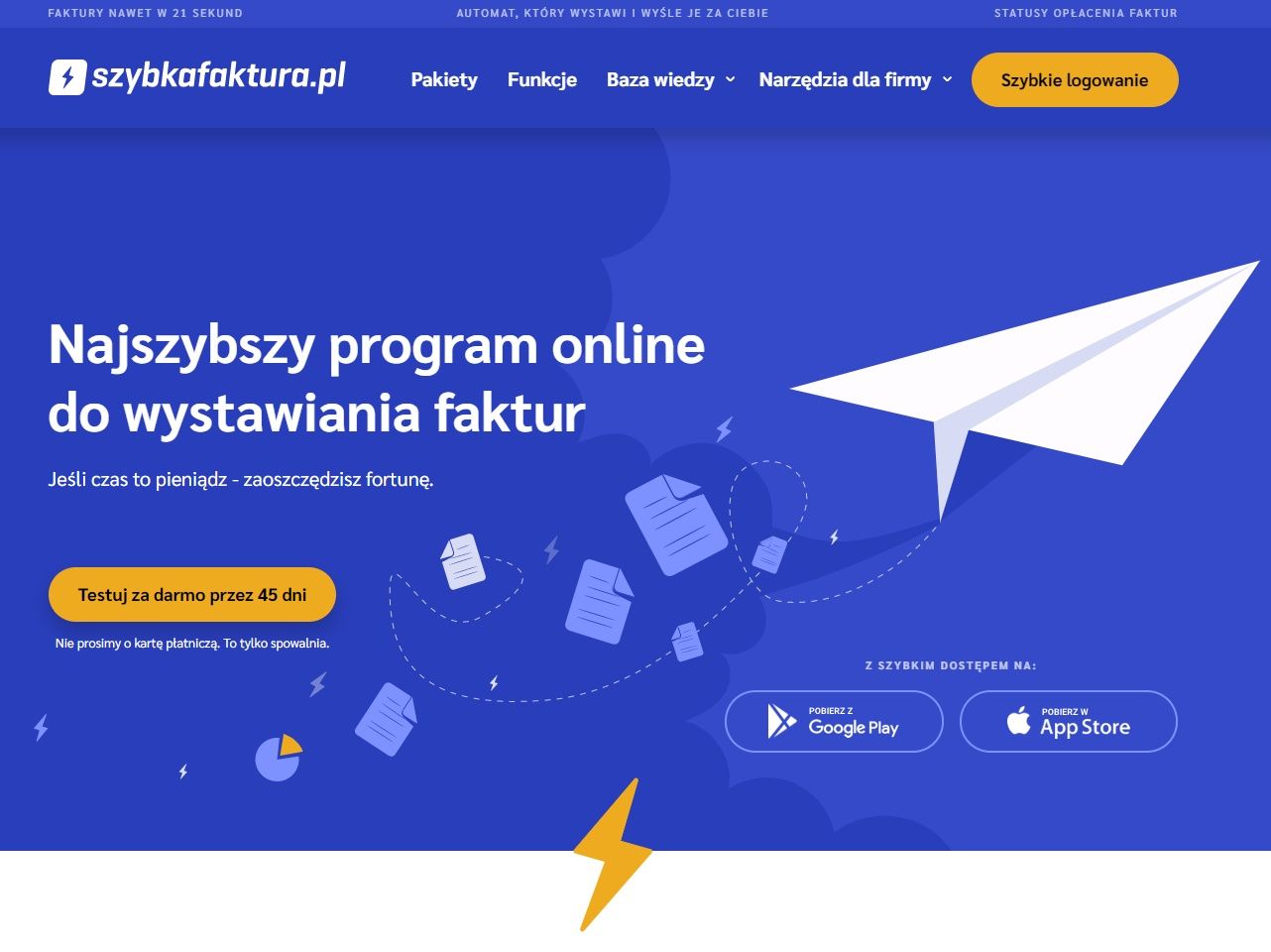 Szybkafaktura.pl 45 dni