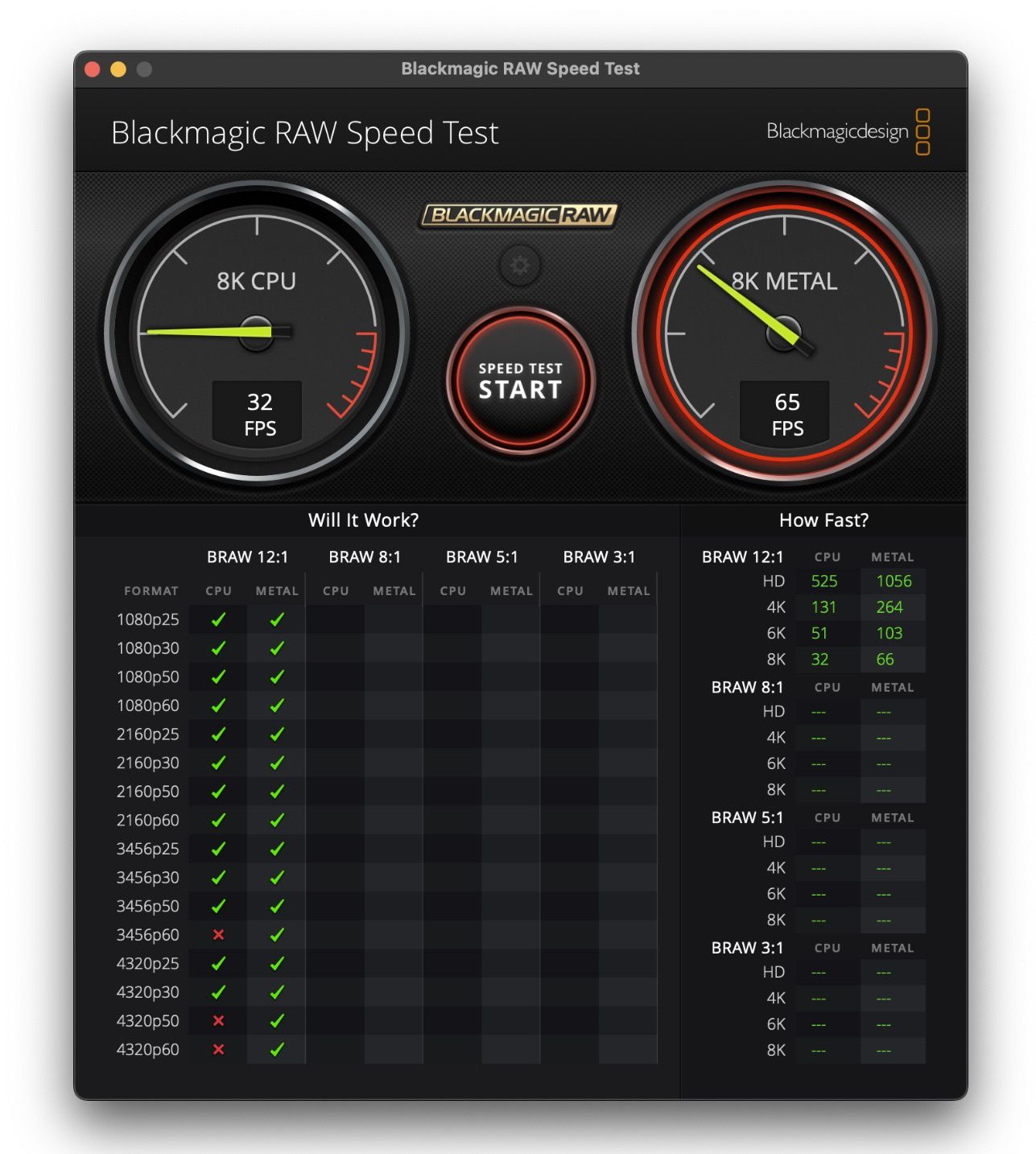Blackmagic Raw 8K CPU/ Blackmagic Raw 8K GPU