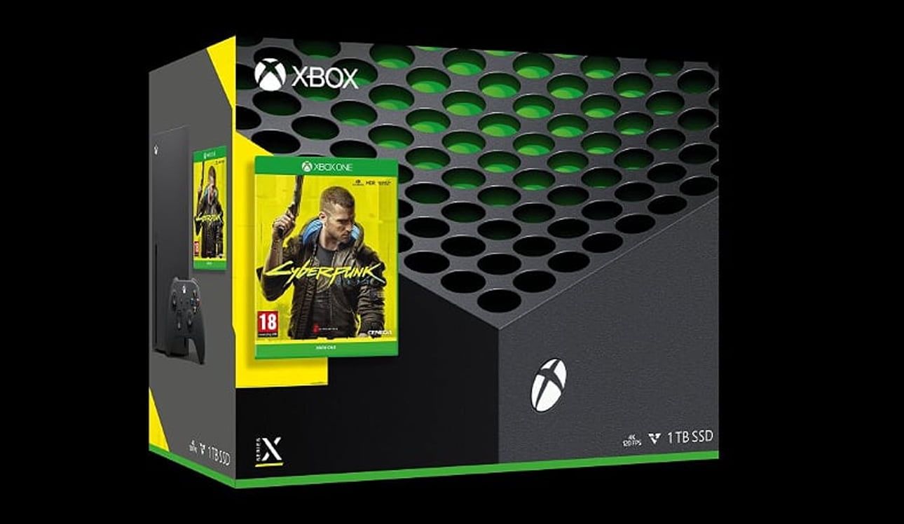 Xbox Series X Cyberpun 2077 bundle