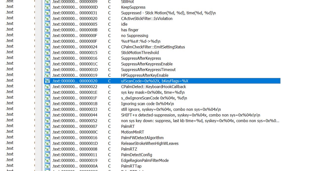 HP kaylogger - rejestr