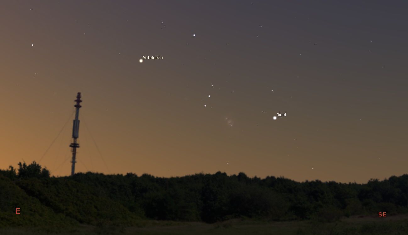 Betelgeza obserwacje