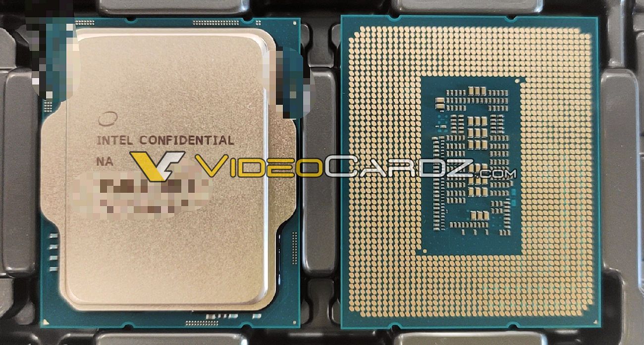 Intel Alder Lake-S - próbka inżynieryjna procesora