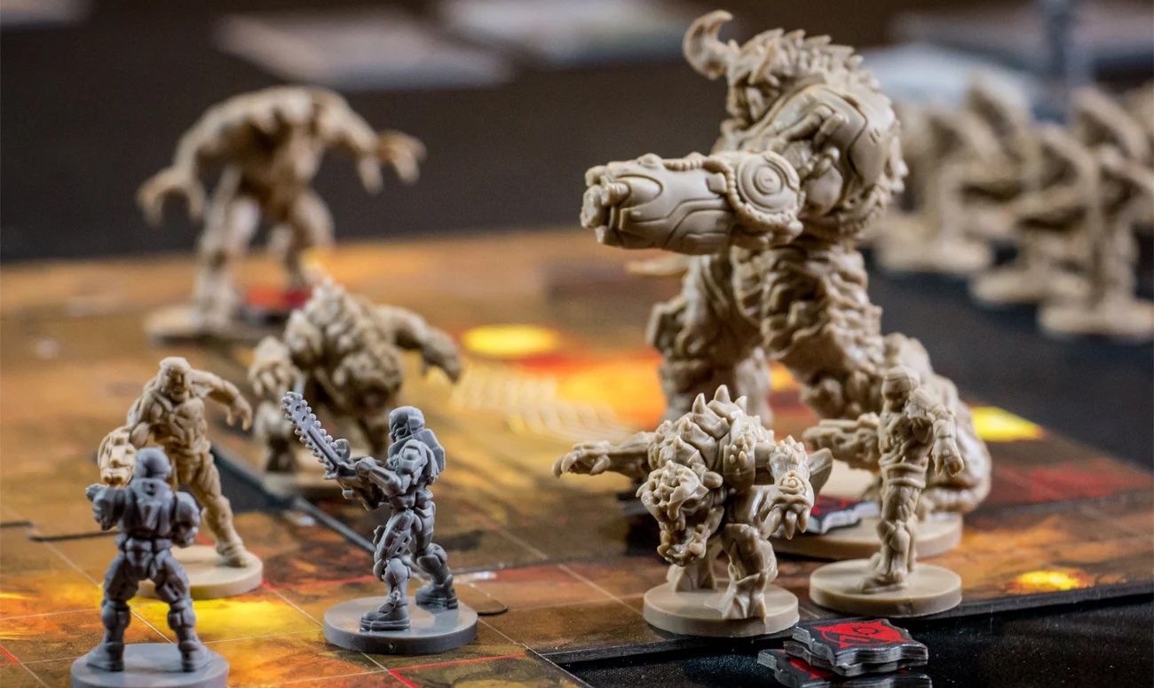 Gry planszowe na blackout - Doom: Gra planszowa