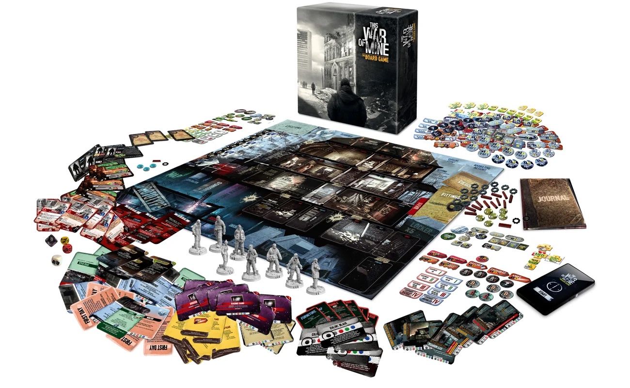 Gry planszowe na blackout - This War of Mine: Gra planszowa