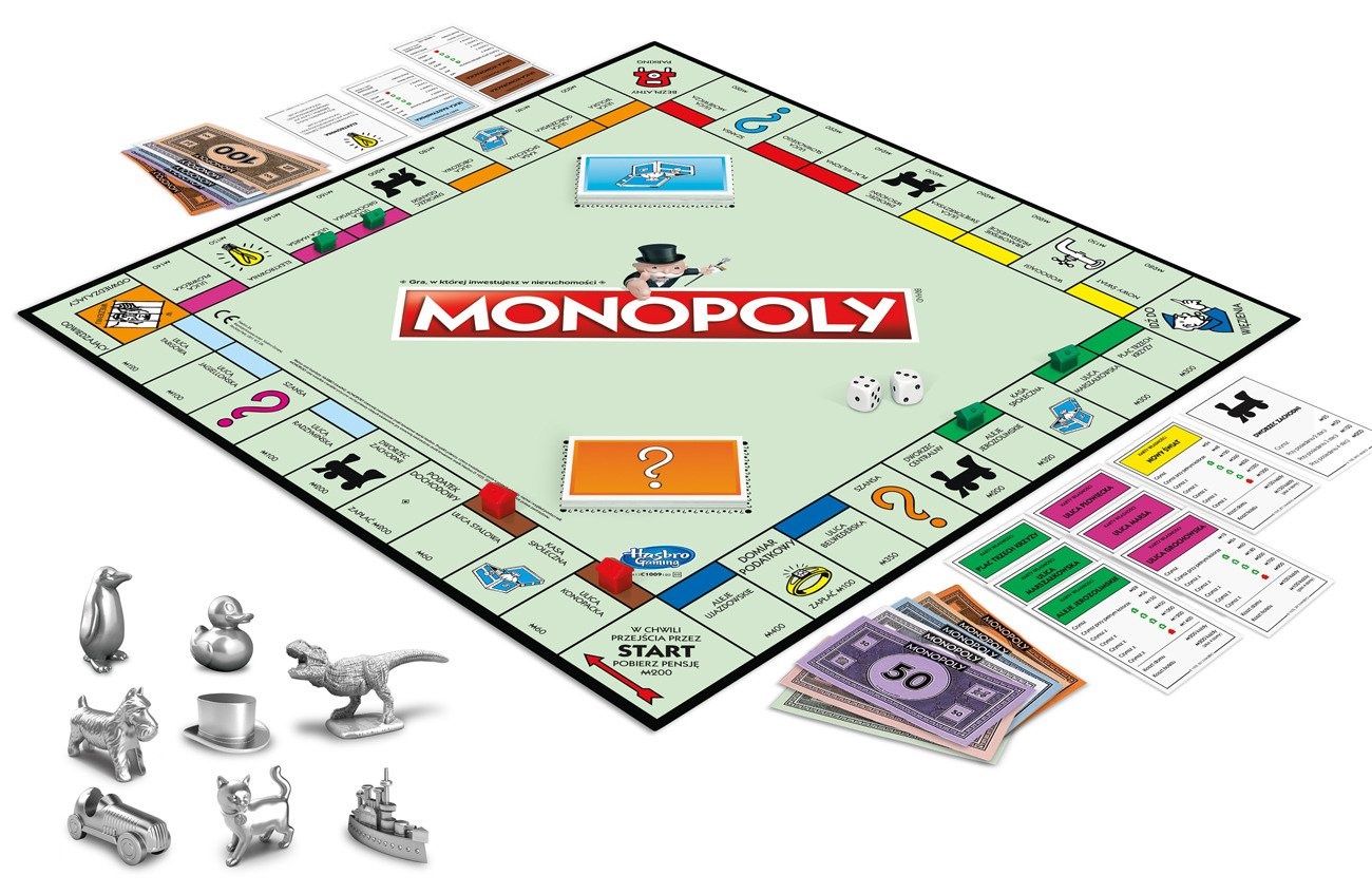 Najlepsze klasyczne gry planszowe - Monopoly