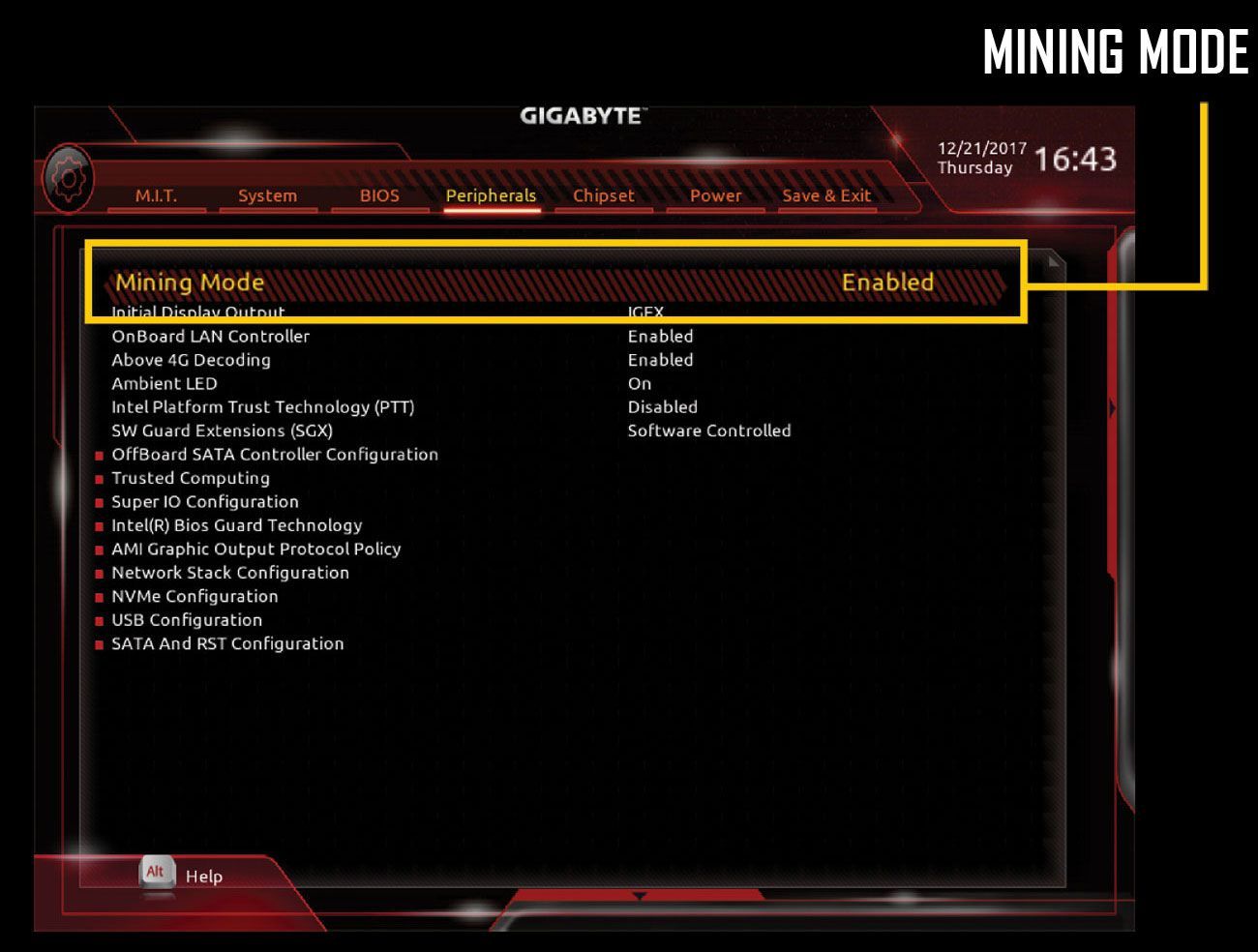 Gigabyte GA-B250-FinTech