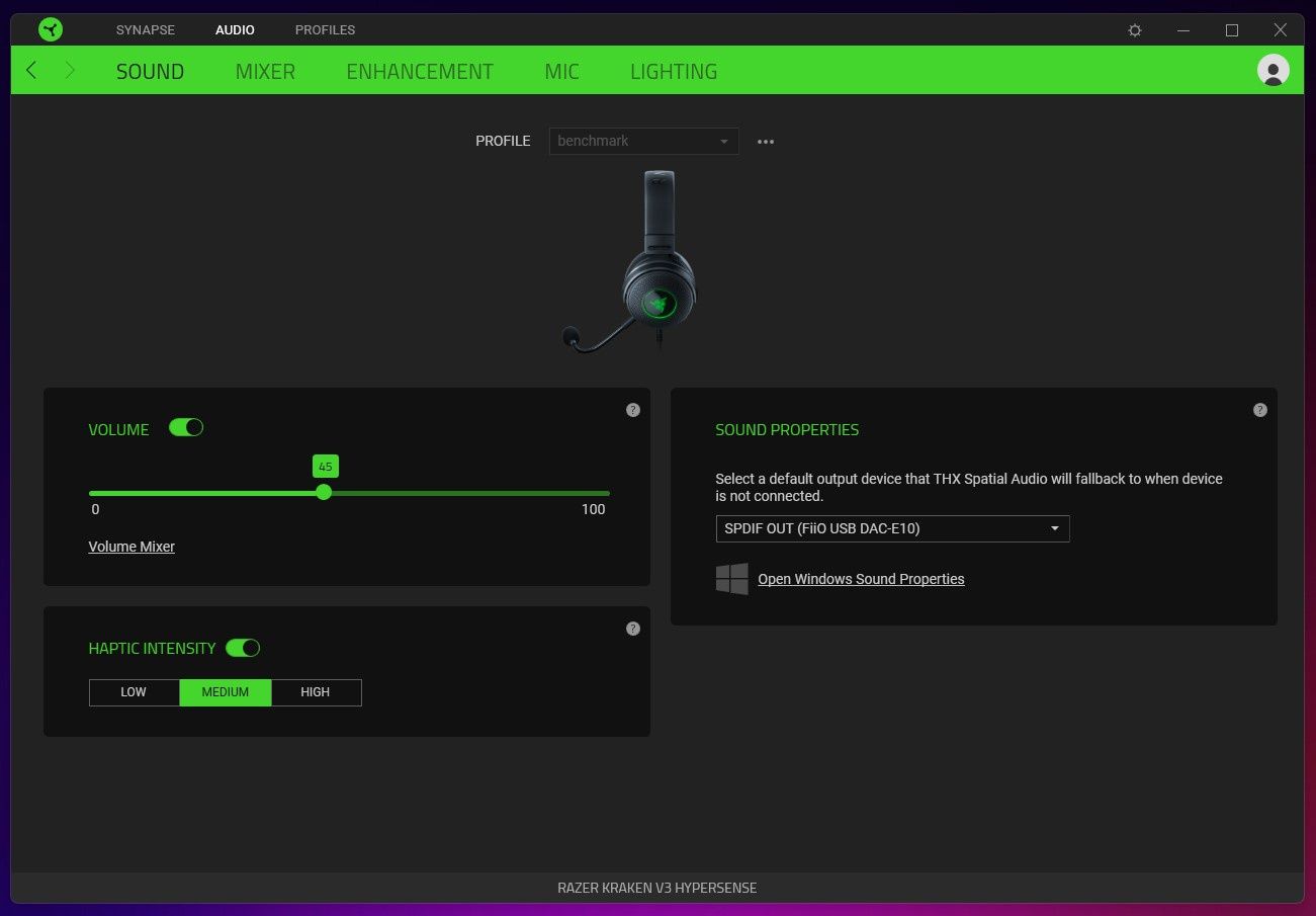 Razer Synapse app