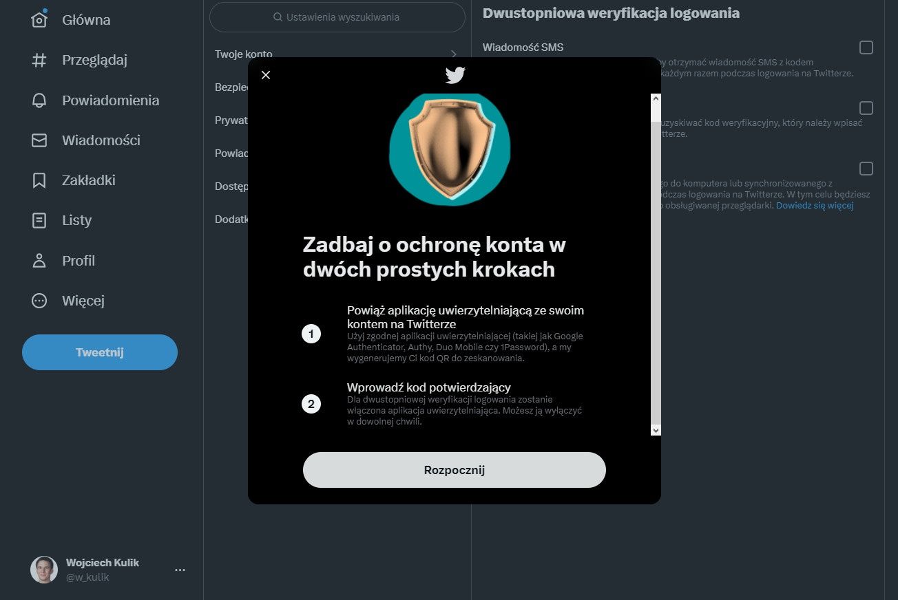 Twitter auth 2