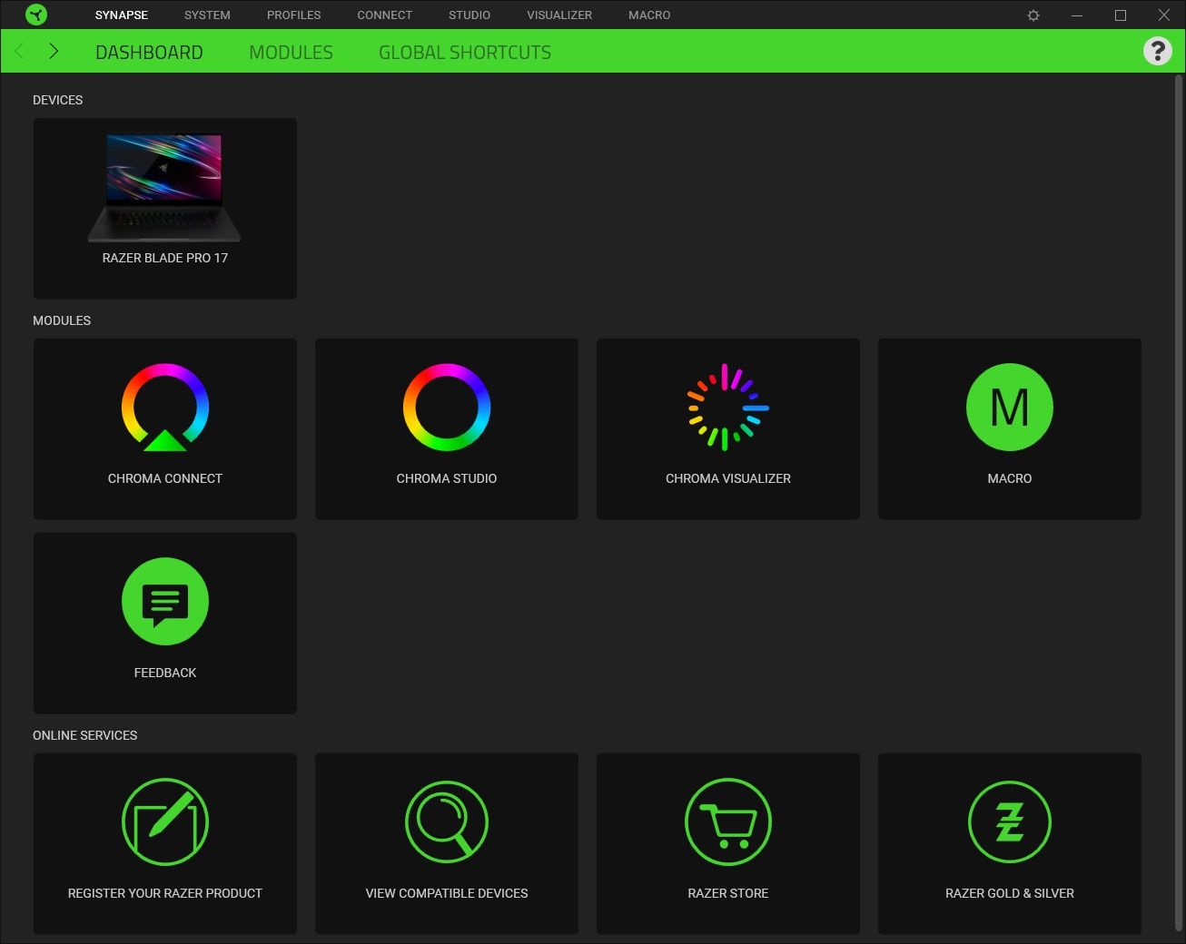 Razer Blade Pro 17 2020 -