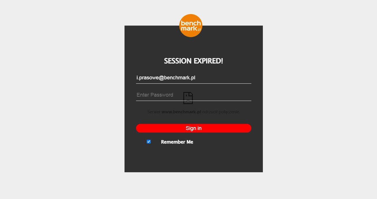 WeTransfer - fałszywa strona