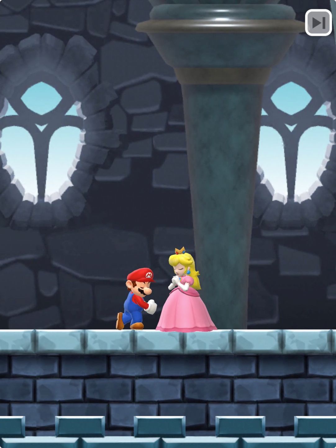 Super Mario Run - spotkanie z księżniczką