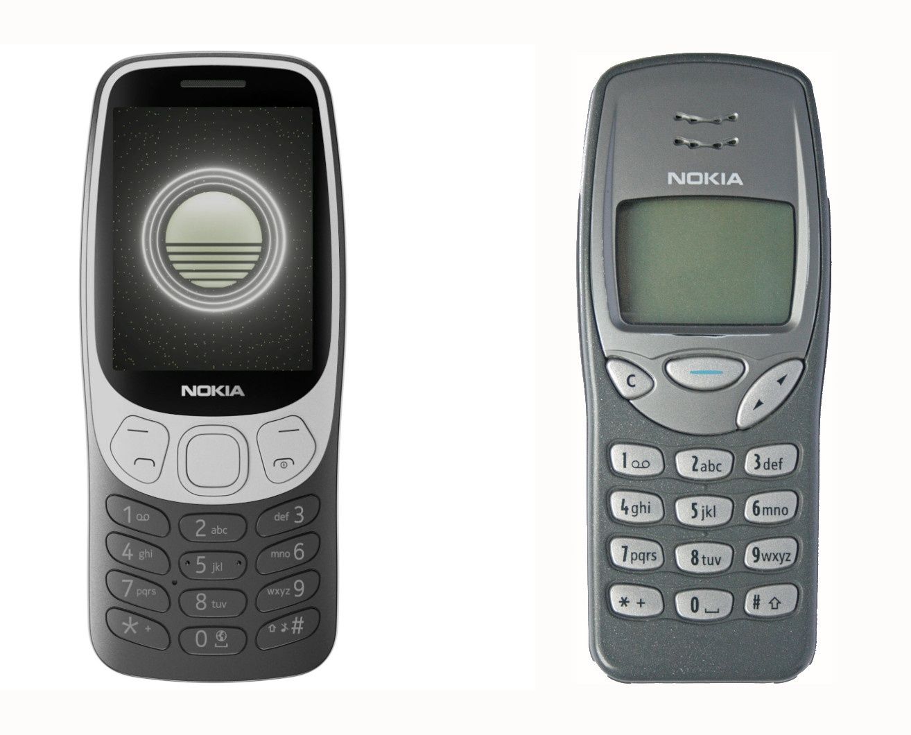 Nokia 3210 - porównanie nowej i starej wersji