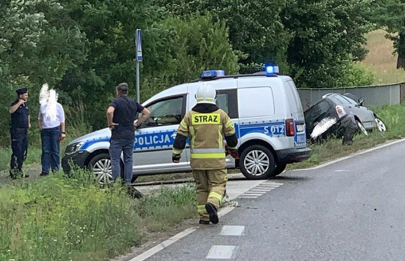 Zdjęcia z miejsca zdarzenia