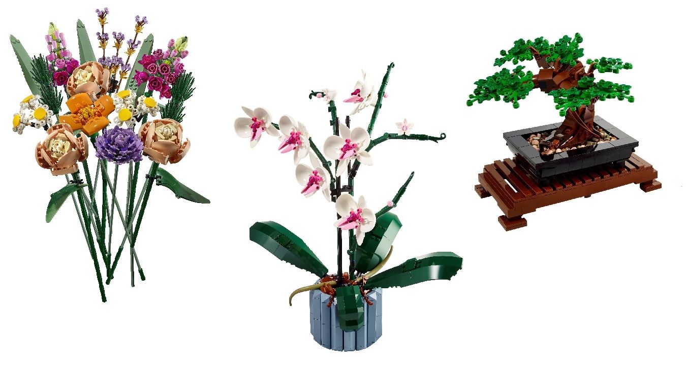 Zestawy kwiatów LEGO