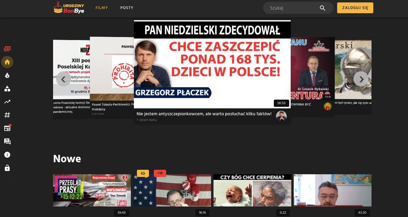 BanBye strona główna