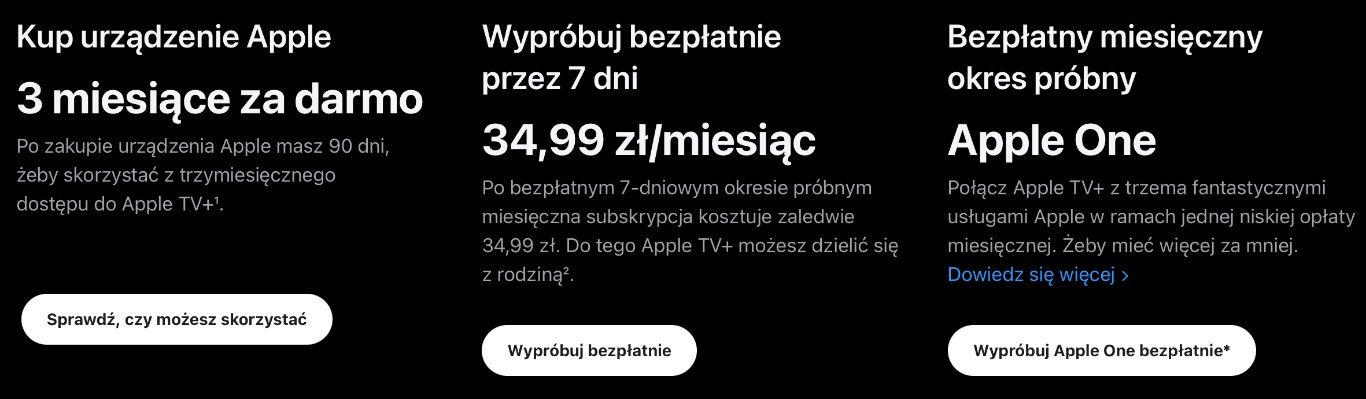 Apple TC + cena
