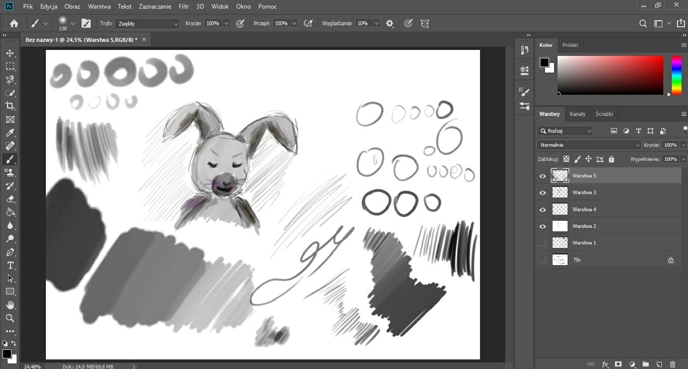 Wacom Cintiq 16 - przykład rysunku