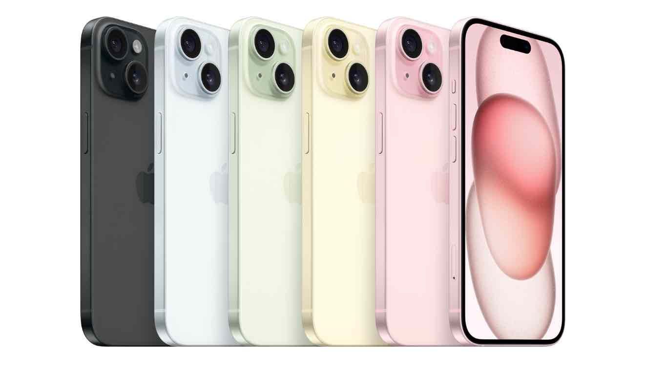 iPhone 15 kolory