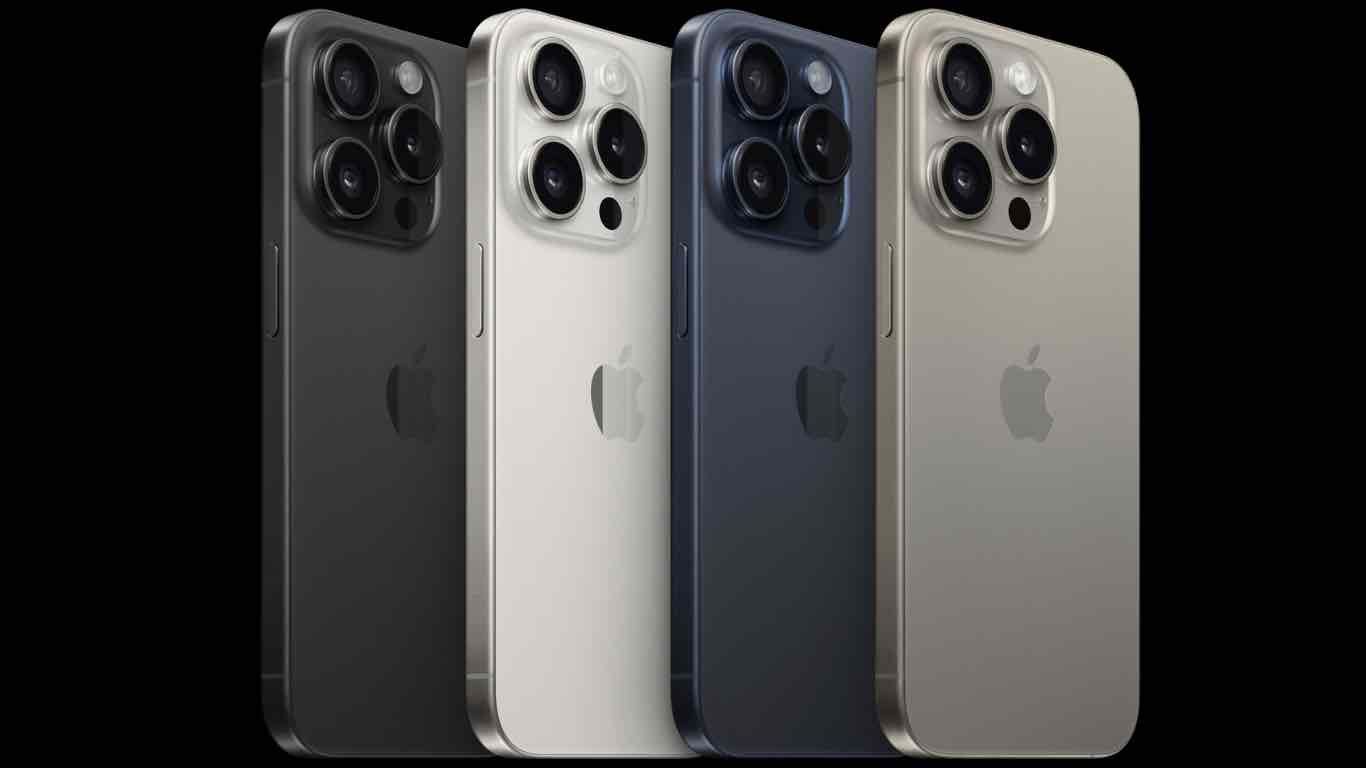 iPhone 15 pro kolory