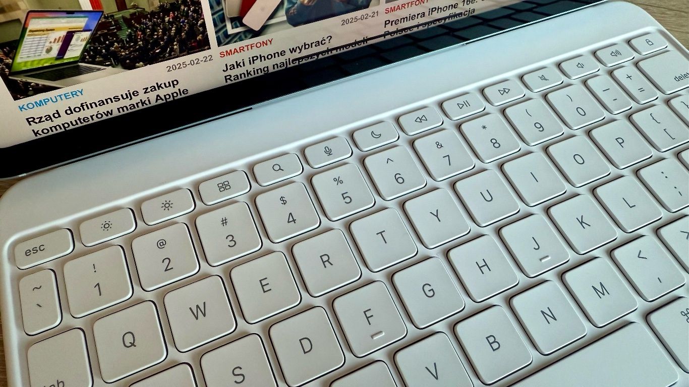 Magic Keyboard iPad Air m3 klawisze funkcyjne