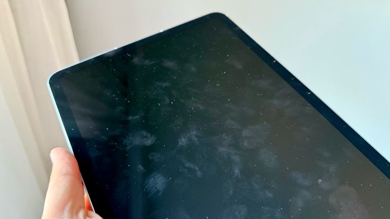 iPad Air m3 powłoka oleofobowa