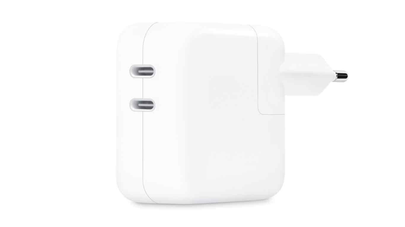 Zasilacz z dwoma portami USB-C o mocy 35 W