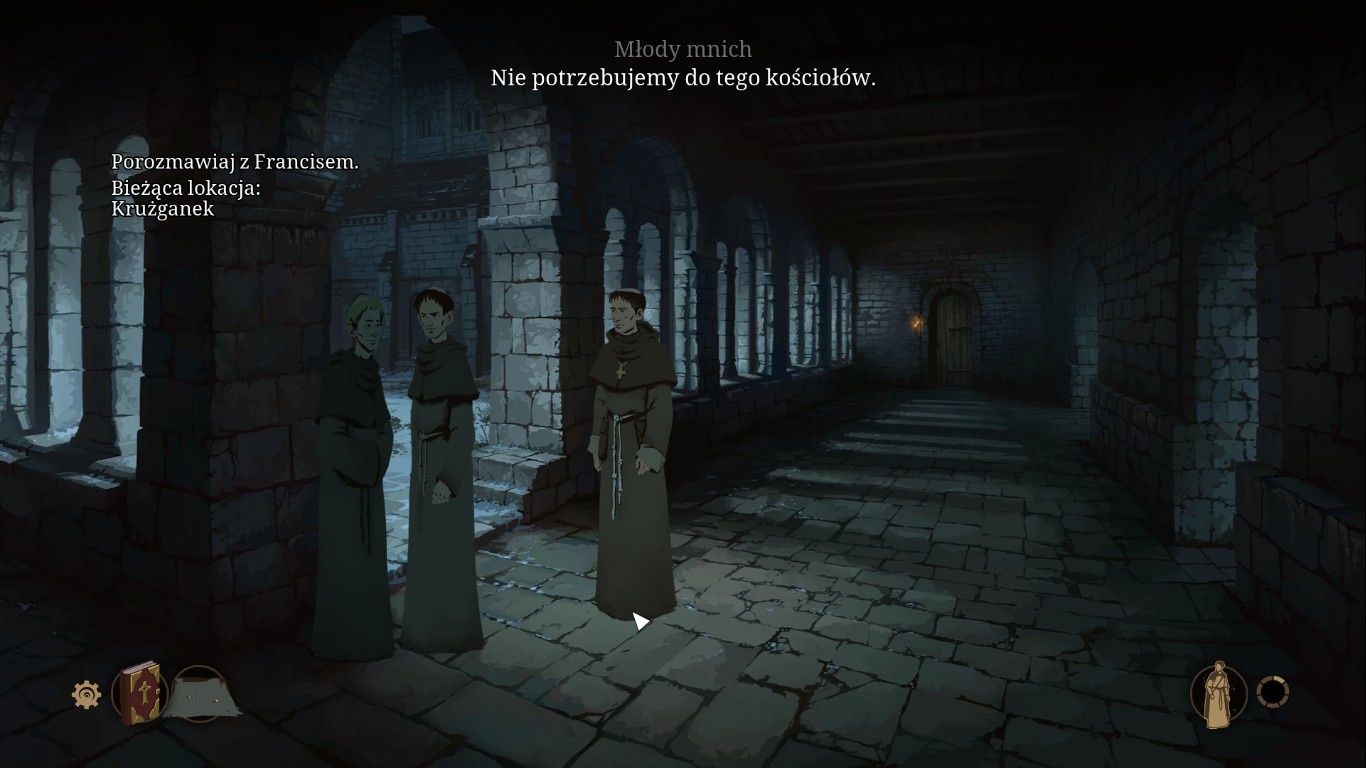 Filary Ziemi - krużganek