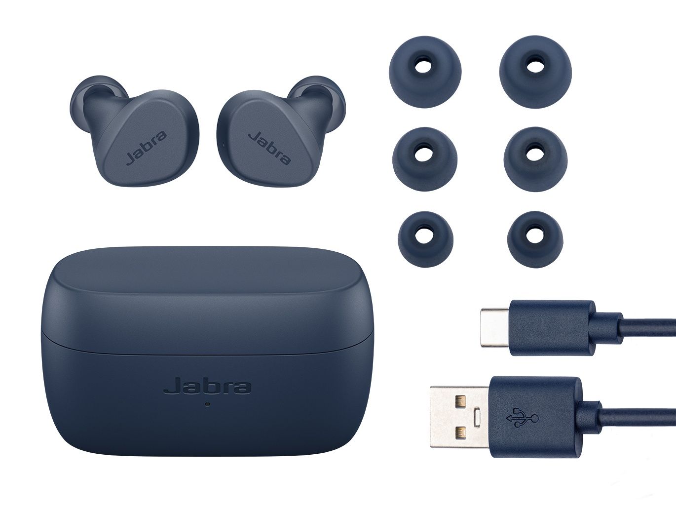 Jabra Elite 2 zawartość komplet