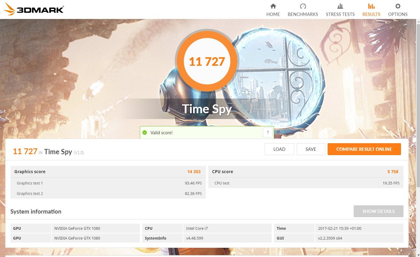 MSI Aegist Ti3 - benchmark
