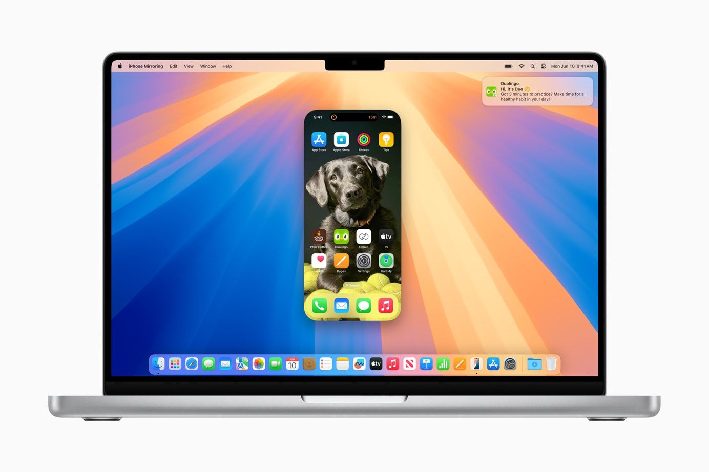 iPhone Mirroring macOS 15