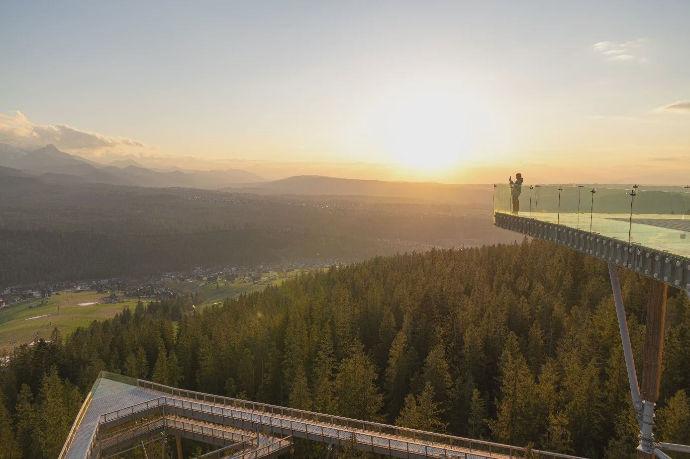 Ścieżka w chmurach SkyWalk Serce Poronina