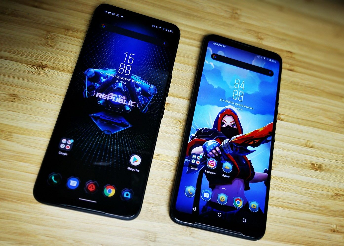 ASUS ROG Phone 5s i ROG Phone 3 - z wyglądu bardzo podobne