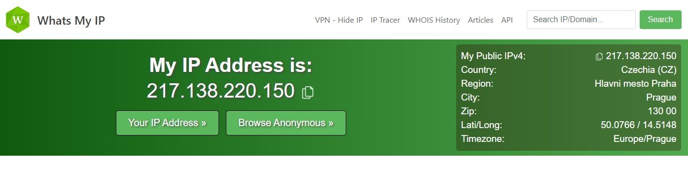 Whats my IP
