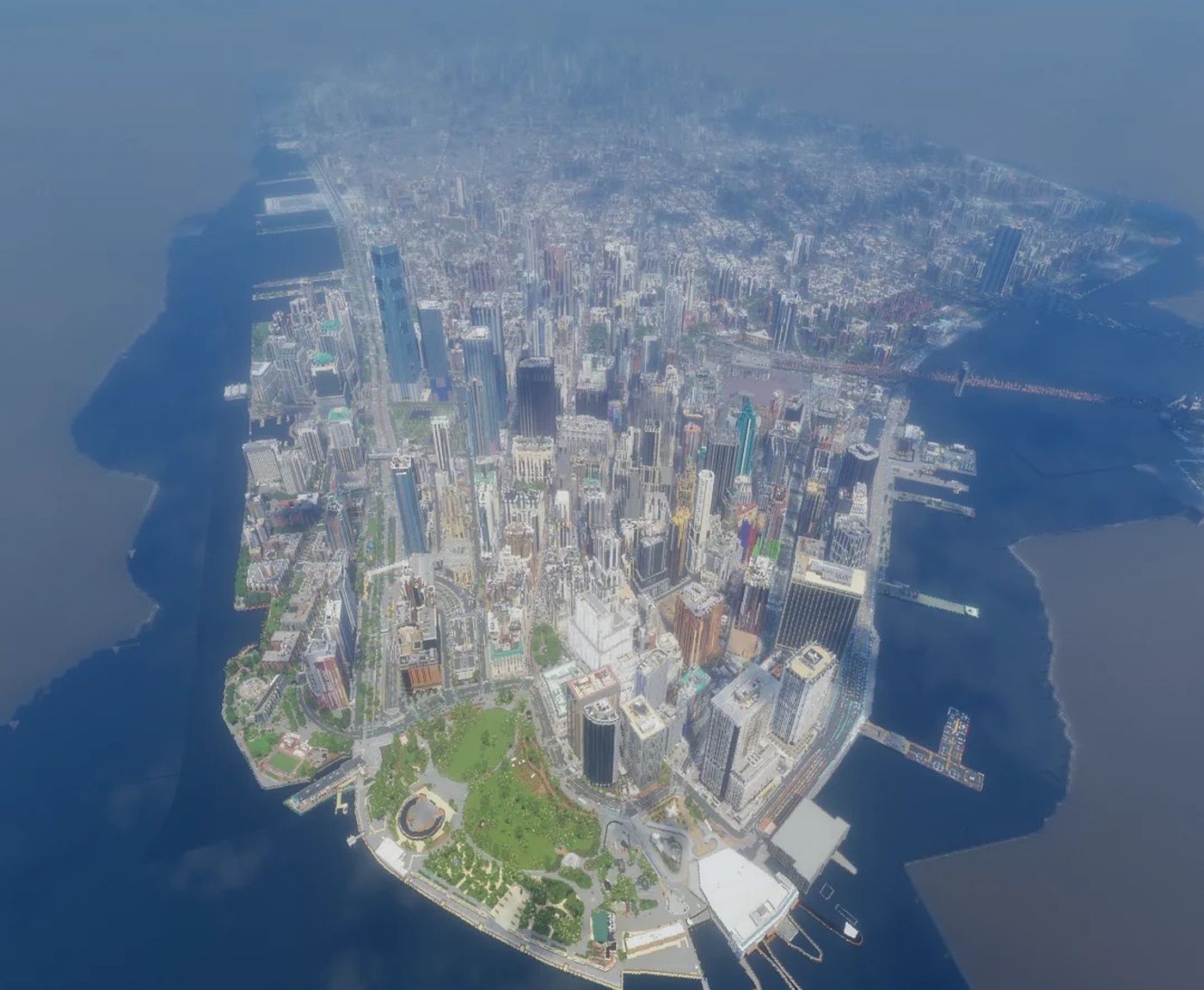 Nowy Jork w Minecraft 1