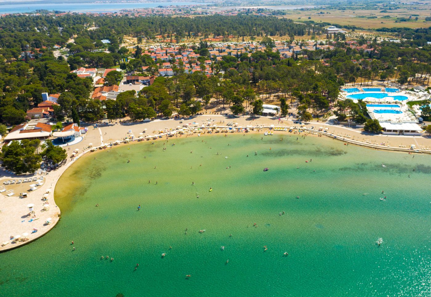 Plaża w Zatonie - Chorwacja