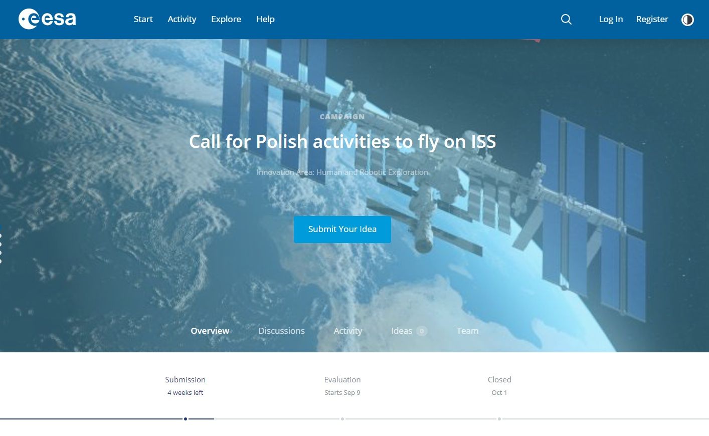 ESA pomysły Polski astronauta