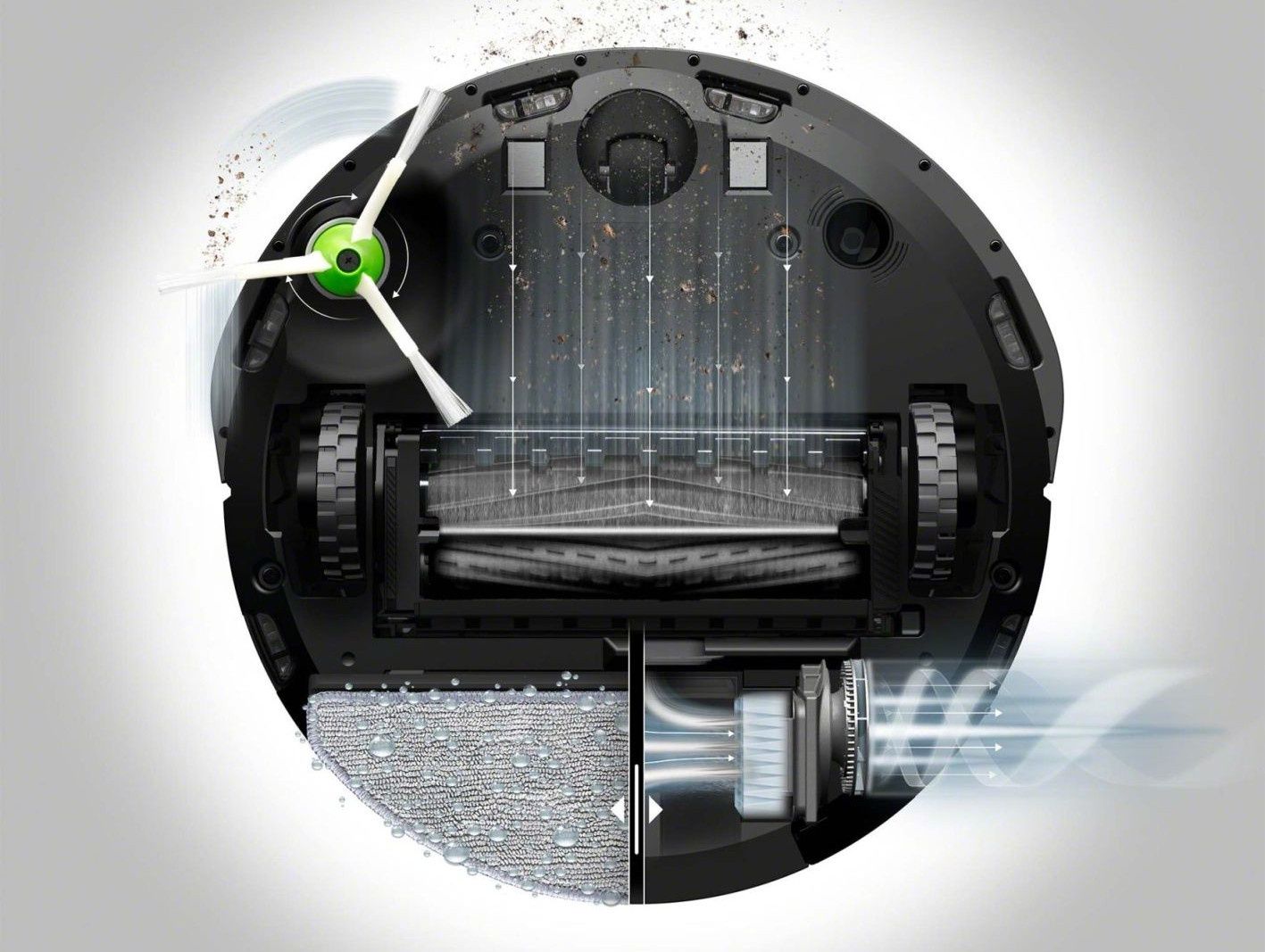 iRobot Roomba Combo i8 spód