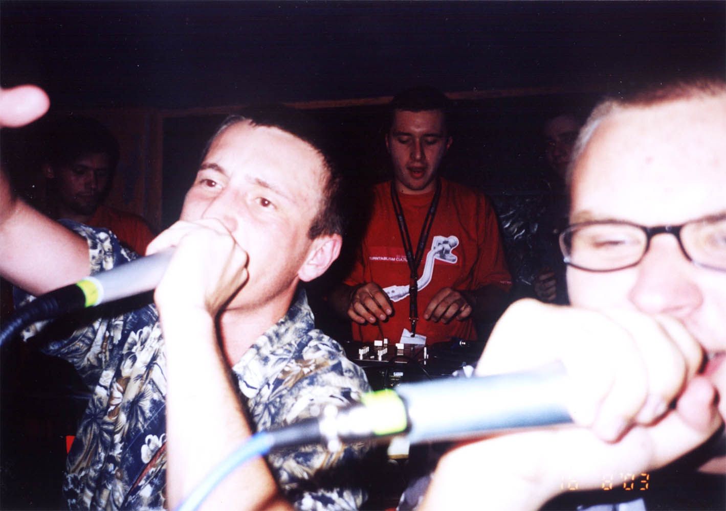 Koncert Małpa, Jinx, DJ Ike, Art Cafe 2003