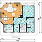 Projekt domu L-37 Dom ustrońska - szkieletowy - rzut parteru, dom liczy 3 pokoje, 2 łazienki i wc