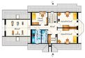 Projekt domu Sonia Lux G2 (917) - rzut poddasza, dom liczy 5 pokoje, 3 łazienki i wc