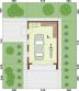Projekt garażu G351 szkielet drewniany - rzut parteru, dom liczy 0 pokoje, 0 łazienki i wc