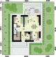 Projekt domu Sevilla 4 - na zgłoszenie do 70m2 pompa ciepła, wentylacja mechaniczna z rekup. - rzut parteru, dom liczy 4 pokoje, 2 łazienki i wc