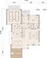 Projekt domu LK&1308 - rzut parteru, dom liczy 4 pokoje, 3 łazienki i wc