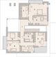 Projekt domu LK&1305 - rzut 1 piętra, dom liczy 5 pokoje, 3 łazienki i wc