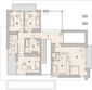 Projekt domu LK&1299 - rzut 1 piętra, dom liczy 5 pokoje, 4 łazienki i wc