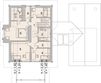 Projekt domu LK&1297 - rzut poddasza, dom liczy 5 pokoje, 3 łazienki i wc
